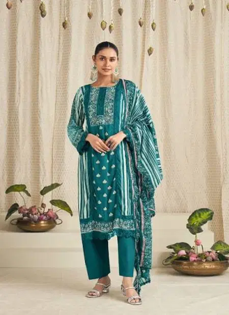 Bagh By Jihan Designer Rayon Embroidery Online Dress Material Wholesale
